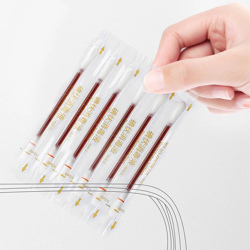 Disposable Iodophor Alcohol Cotton Swabs – Sterile Disinfection Sticks for Wound Care & Emergency First Aid