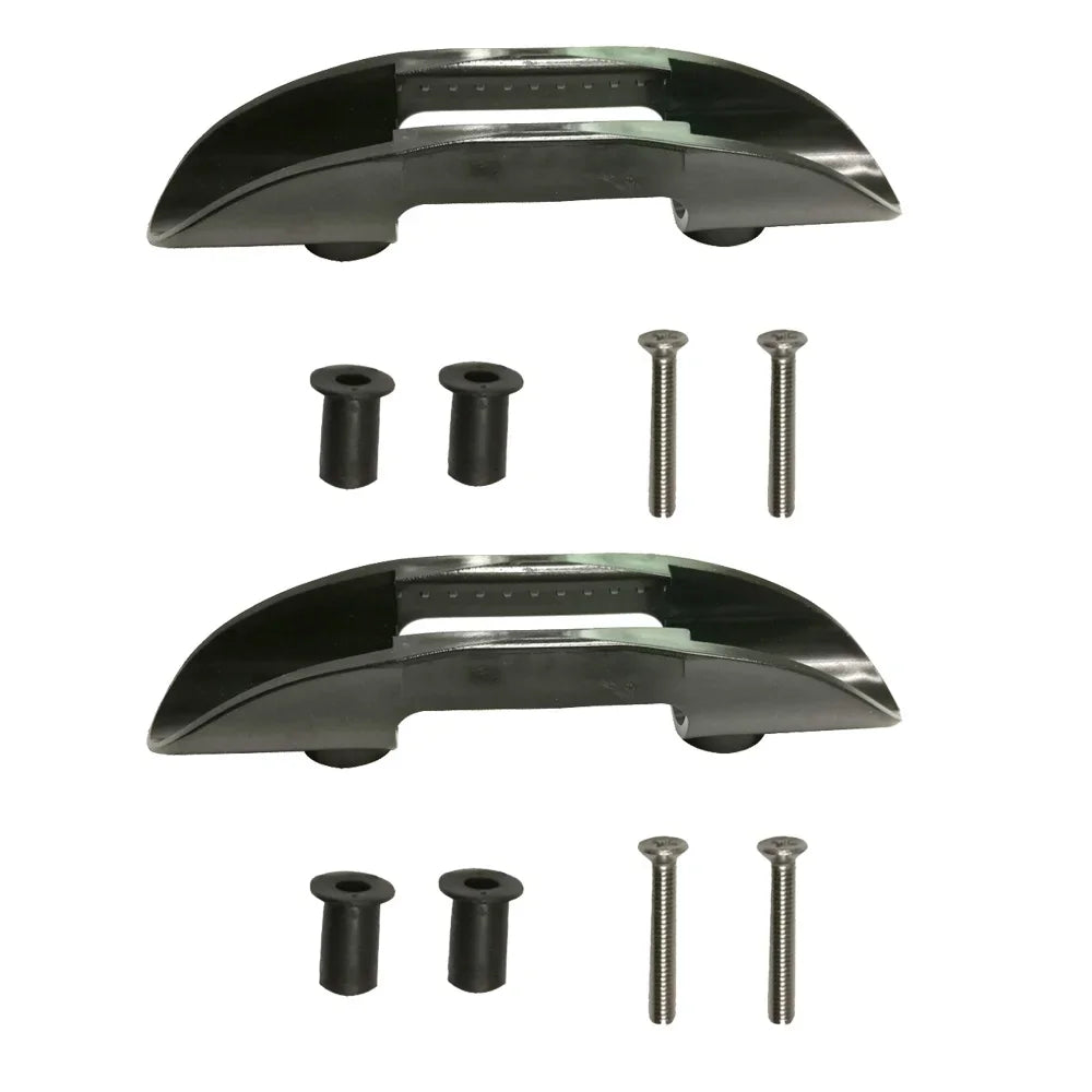 Kayak Canoe Paddle Clip – Deck Mounted Paddle Holder with Screws & Nuts for Fishing Boats & Oars
