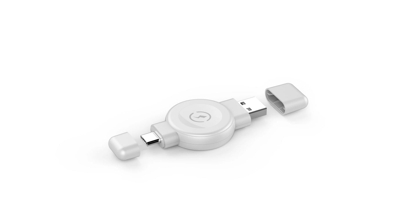 2-in-1 Magnetic Wireless Watch Charger – Fast Charging Dock for Apple Watch 9–3 & Samsung Galaxy Watch 6/5/4/3/Active Series Stand Accessory