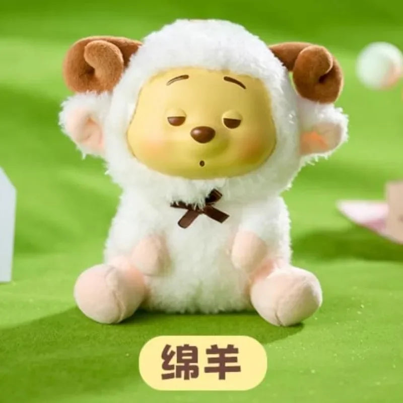 Disney Winnie the Pooh Naughty Party Blind Box – Vinyl Plush Pooh Bear Pendant & Surprise Toy