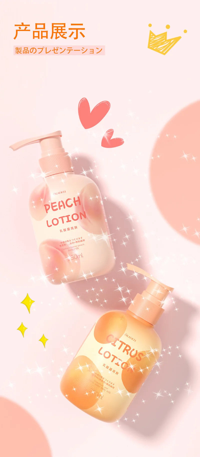 250ml Niacinamide Body Milk – Pomelo Citrus Lactic Acid Bacteria Brightening & Moisturizing Body Cream