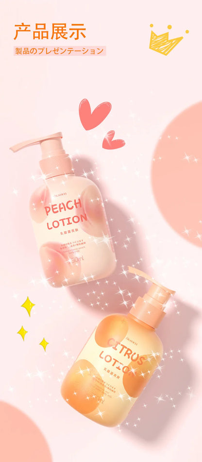 250ml Niacinamide Body Milk – Pomelo Citrus Lactic Acid Bacteria Brightening & Moisturizing Body Cream