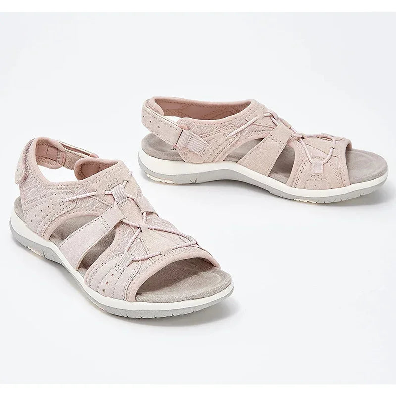 Women’s Custom Flat Sandals – Comfortable Casual Solid Color Beach Shoes, Summer 2025 Footwear