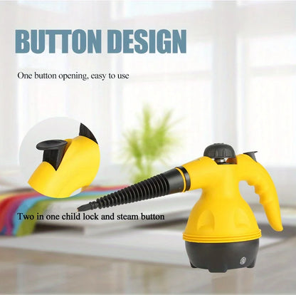 Handheld High-Temperature Steam Cleaner – Multi-Surface Kitchen, Bathroom & Car Cleaning Tool