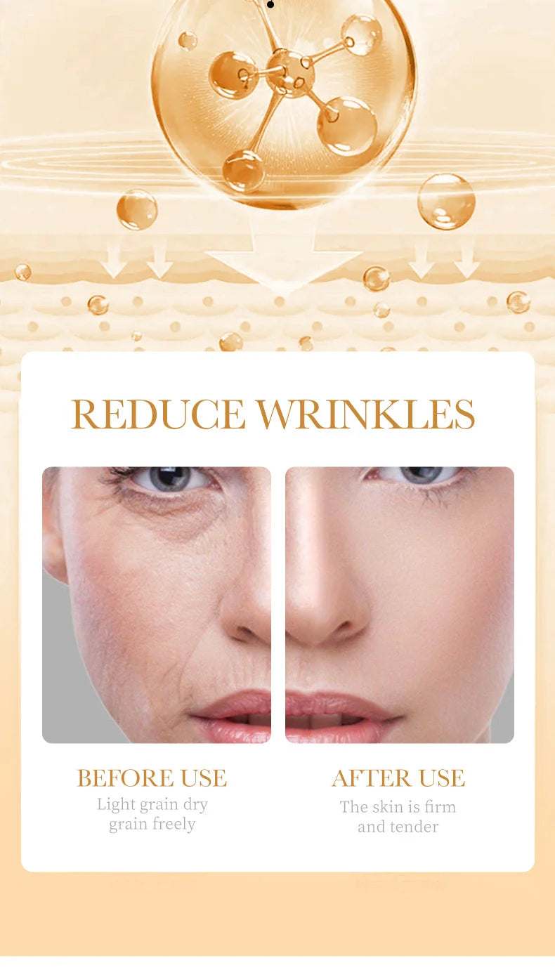 10PCS Collagen Anti-Wrinkle Facial Masks – Korean Skincare for Anti-Aging, Firming, Moisturizing & Brightening