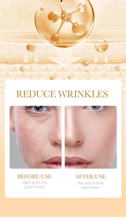 10PCS Collagen Anti-Wrinkle Facial Masks – Korean Skincare for Anti-Aging, Firming, Moisturizing & Brightening