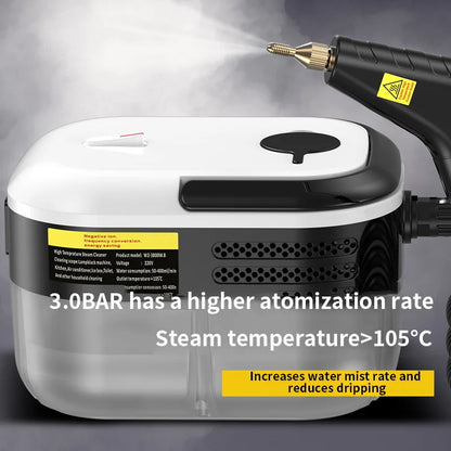 High-Temperature Steam Cleaner – Sterilization for Kitchen, AC, Home & Car, 110V US / 220V EU Plug