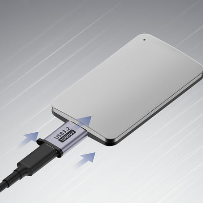 Micro B USB 3.0 Male to Type-C Female Adapter – USB 3.0 to Type-C Connector for External Hard Drive HDD Cable