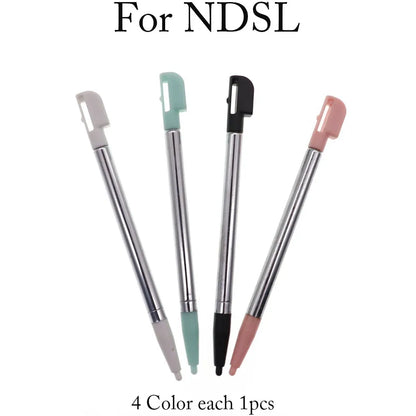 Touch Screen Stylus Pen - Plastic & Metal Replacement Pen for NDSL, NDSi, 2DS, 3DS XL & Wii U