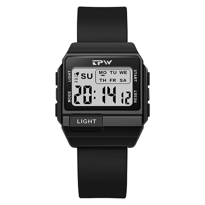TPW 36mm Digital Watch for Women & Teens - Water-Resistant Midsize Wristwatch