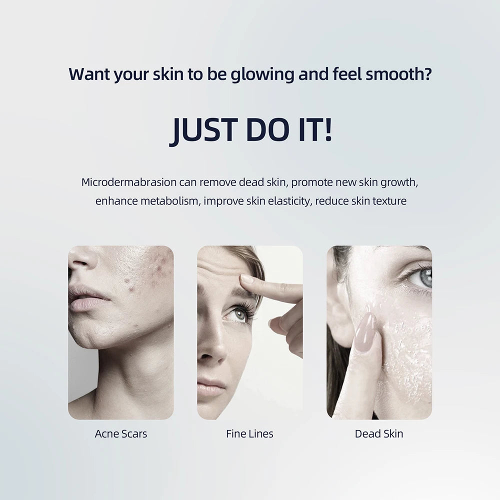 Foreverlily Diamond Facial Peeling Machine – Home Microdermabrasion & Nano Water Spray Exfoliator