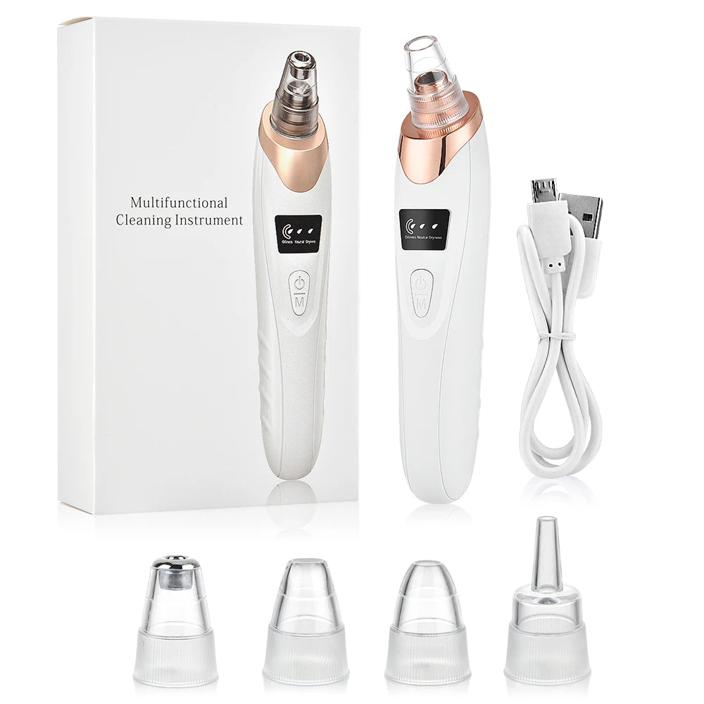 3-Mode Blackhead Remover Vacuum – Facial Pore Cleaner & Dead Skin Removal Beauty Tool