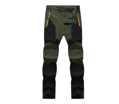 TRVLWEGO Men’s Summer Quick-Dry Waterproof Hiking Pants – Outdoor Trekking, Camping & Fishing Trousers