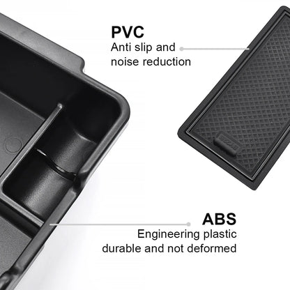 Honda Civic 11th Gen 2022–2023 Center Console Armrest Storage Box – Car Interior Organizer Tray Auto Accessories