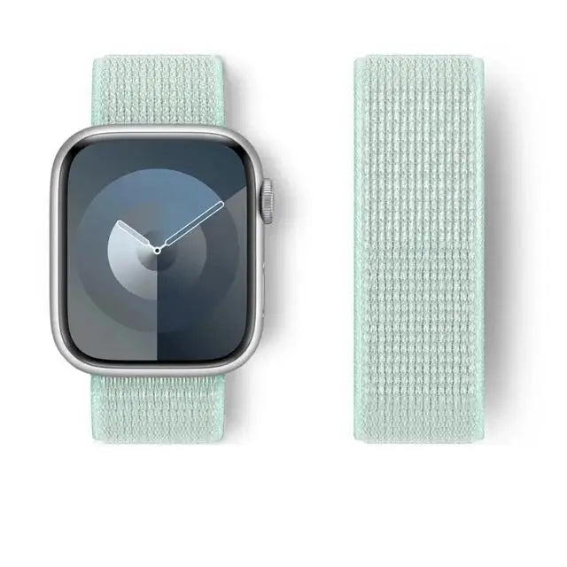Sport Loop Strap for Apple Watch Band 40mm–49mm – Compatible with Series 3–10, SE & Ultra Adjustable Bracelet