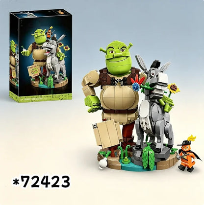 1403PCS Monster Donkey Building Block Set - Animal DIY Assembly Toy & Gift
