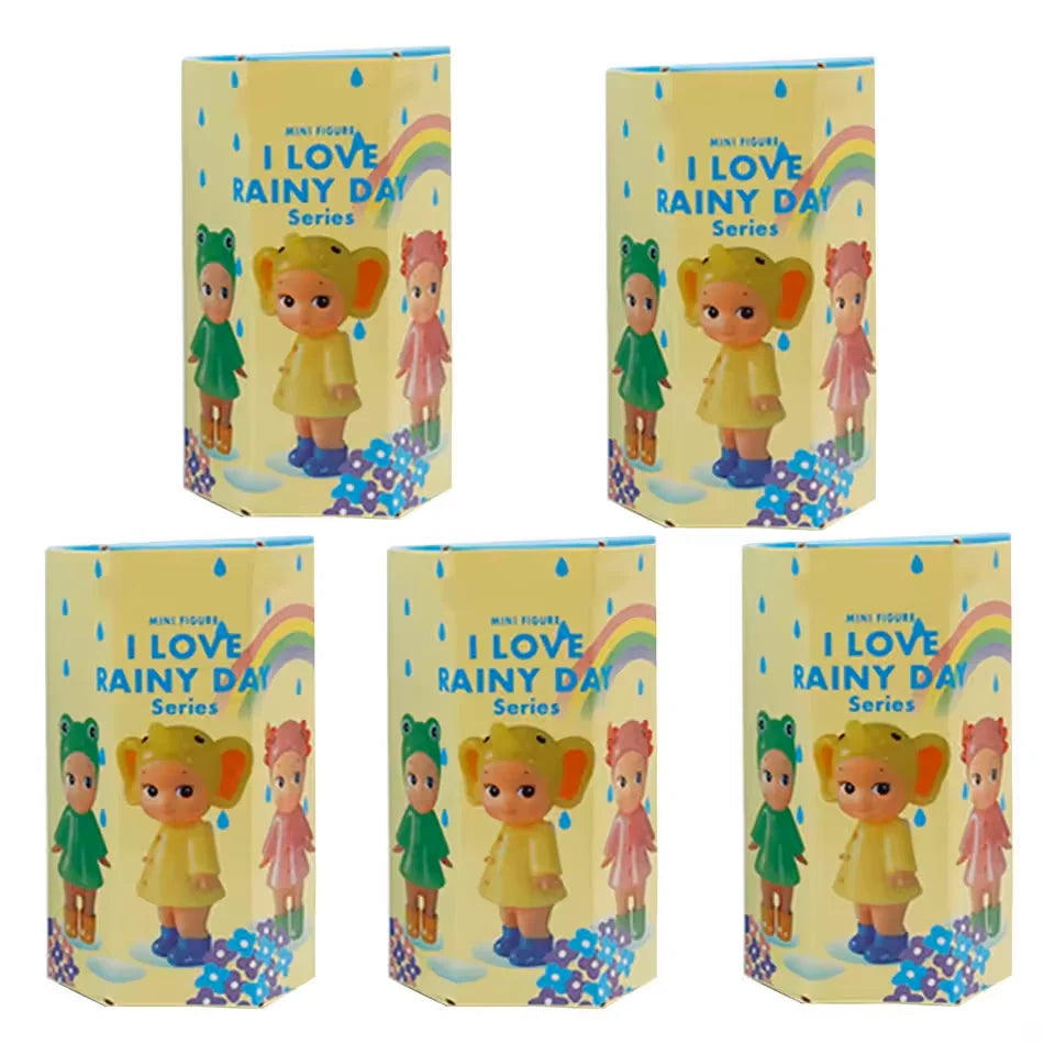 I Love Rainy Day Blind Box Doll – Trendy Handmade Desktop Ornament & Creative Gift