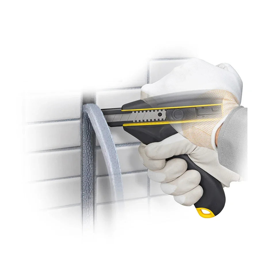 TAJIMA LB62H Silicone Rubber Cutting Knife - 22mm J-Blade Self-Locking Conveyor Belt Cutter