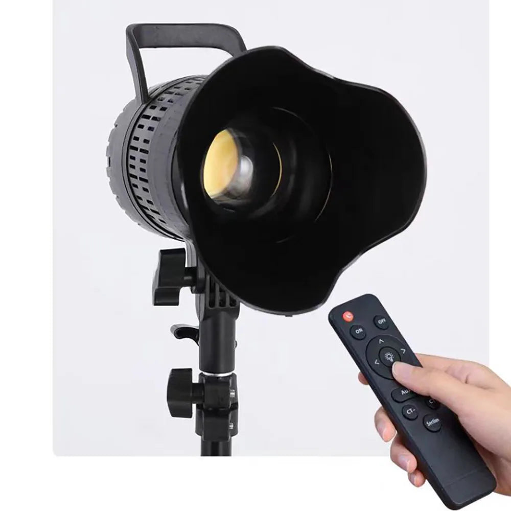 RGB LED Photography Fill Light - 51W Dimmable Video Light with Remote Control for Live Streaming, Recording and Photography