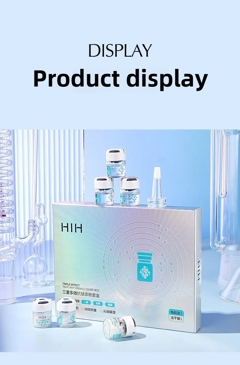 Triple Peptide Anti-Wrinkle Skincare Set – Firming, Lifting & Hydrating Face Kit for All Skin Types