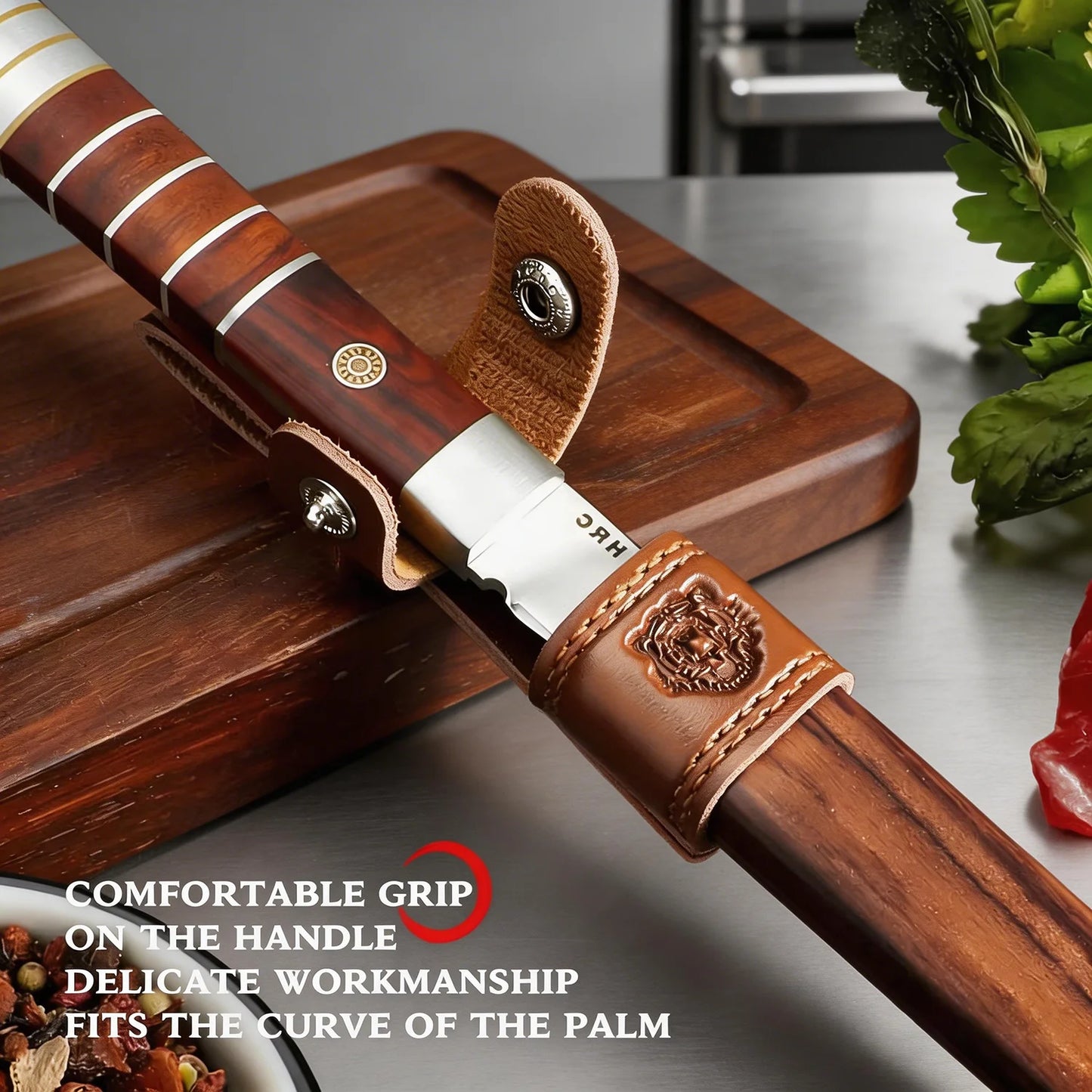 M390 Stainless Steel Meat Knife Set - 1/2/3-Piece Ultra-Sharp 62HRC Kitchen Cutting Knives for Meat, Fruit & Bone Removal