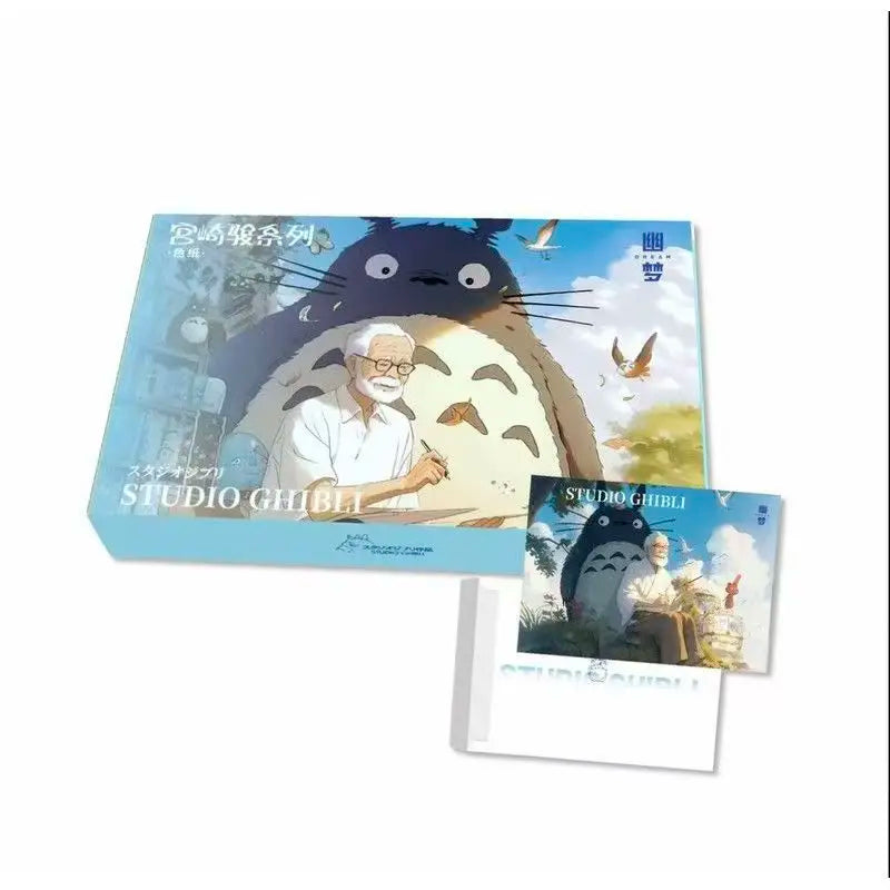 2026 Miyazaki Hayao Series Trading Card Booster Box – Complete Anime Card Set for Kids, Tabletop Hobby & Birthday Gift Collection