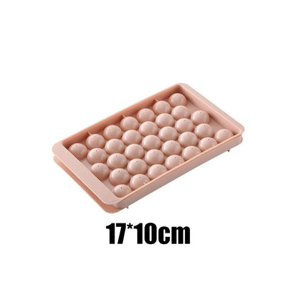 33-Cavity Ice Ball & Popsicle Mold — PP Tray for Whiskey, Ice Cubes, Lollipops, DIY Kitchen Accessories