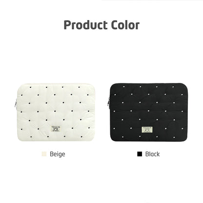 Puffy Laptop & Tablet Bag — Cute Protective Sleeve for MacBook Air 13, 13-14 Inch Notebooks, 15-16 Inch Laptops, 9-11 Inch Tablets for Girls