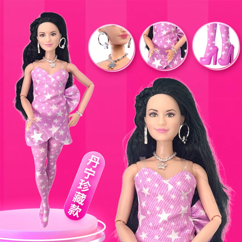2025 Barbie Deluxe Fashion Series — Denim Collector’s Edition Raquelle Doll Toy Gift for Girls