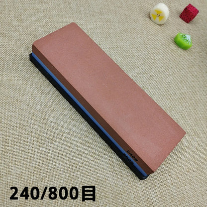 Professional Double-Sided Whetstone Knife Sharpener – Kitchen Sharpening Stone 240/600/1000/3000 Grit