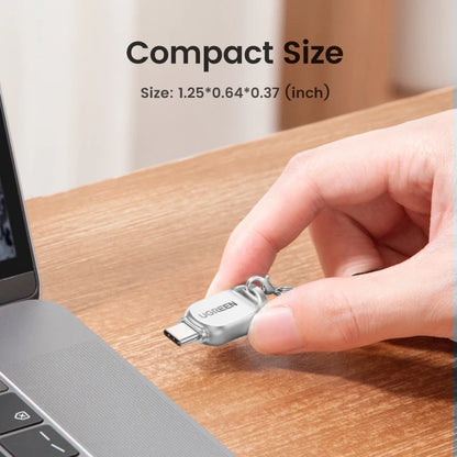 UGREEN USB-C to Micro SD/TF Card Reader – USB 3.0 OTG Adapter for Laptop, PC, Tablet & Phone (Windows/MacOS)
