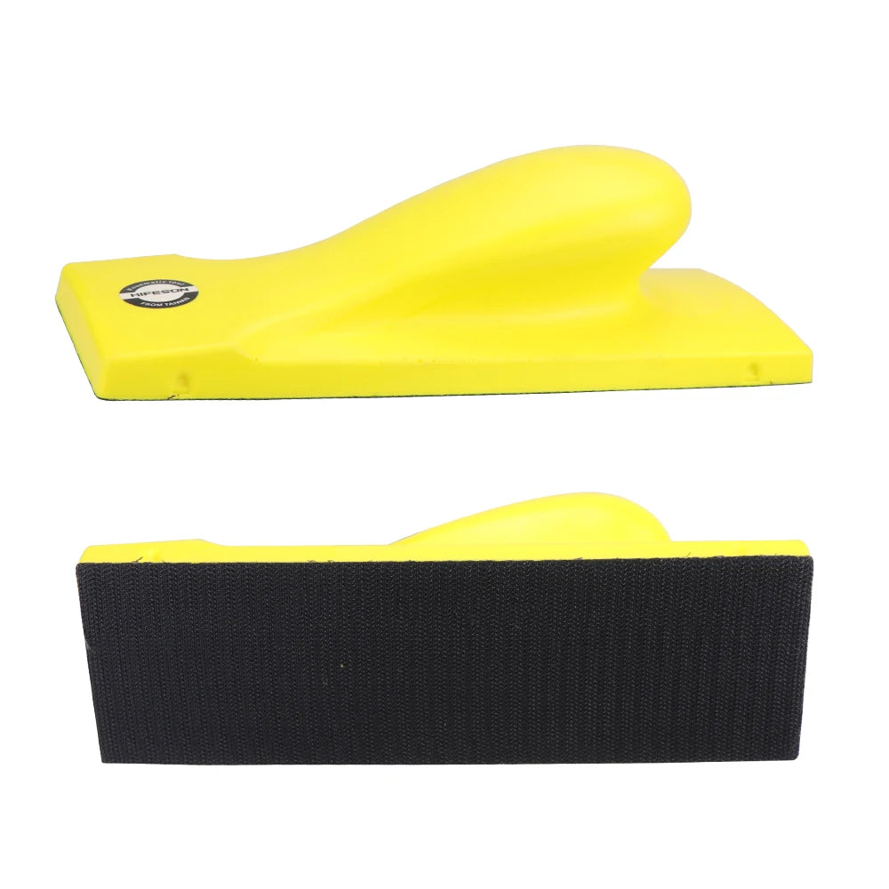 Dry Grinding Hand Push Board Car Putty Ash Hand Planer: Rectangular Vacuum Arc Sandpaper Grinding Ash Board Body Repair Tool