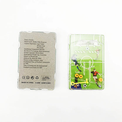 20pcs Football Favors Maze Game Soccer Theme Birthday Decoration – Soccer Maze Party Favors Toy for Kids Football Theme Birthday Gifts & Decor