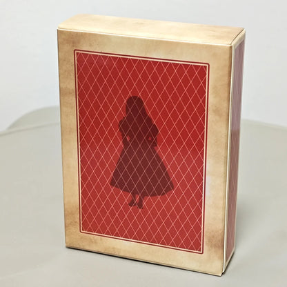 Alice in Wonderland Playing Cards – 54-Piece Full Deck (9×6.5cm) for Poker, Crafts & Scrapbooking