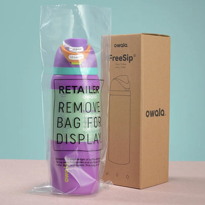 Owala Insulated Stainless Steel Water Bottle with Straw – BPA-Free Sports Bottle (24oz/32oz) for Travel