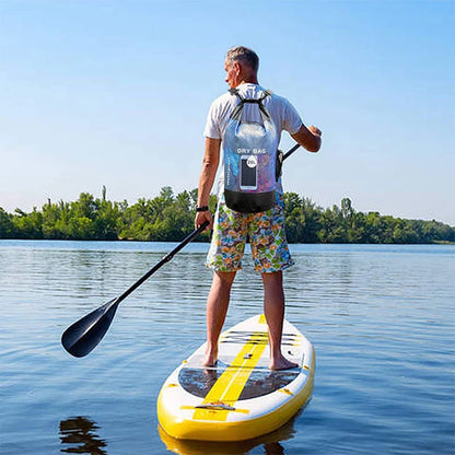 Waterproof Dry Bag - 10L/20L Storage Pack for Swimming, Trekking, Rafting, Kayaking & Boating