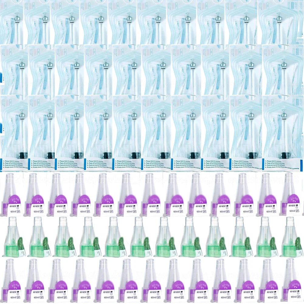 10/20/30/50/100PCS Magic Pen Tip Cartridges — 3ml Empty Cassette Bottles with Individual Packaging for Lilly Insulin Pen (4mm/6mm/8mm)