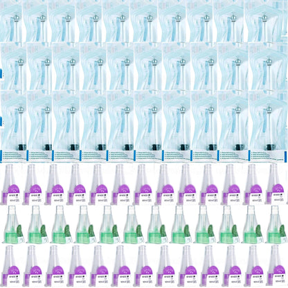 10/20/30/50/100PCS Magic Pen Tip Cartridges — 3ml Empty Cassette Bottles with Individual Packaging for Lilly Insulin Pen (4mm/6mm/8mm)