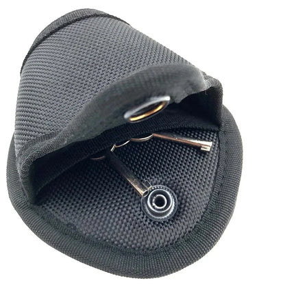 Tactical Molle Handcuff Pouch - Nylon Quick Release Waist Belt Holder for Handcuff Storage & Outdoor Gear Accessories