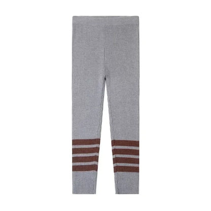 Kids Knit Sweater & Leggings Set - Warm Winter Baby Boy Girl Tops and Clothing Outfit Ages 2-10 Years