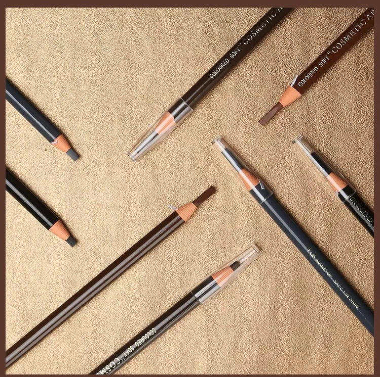 Tear-Off Pull Line Eyebrow Pencil – No Sharpening, Natural Color, Sweat & Smudge Proof Eyebrow Pencil