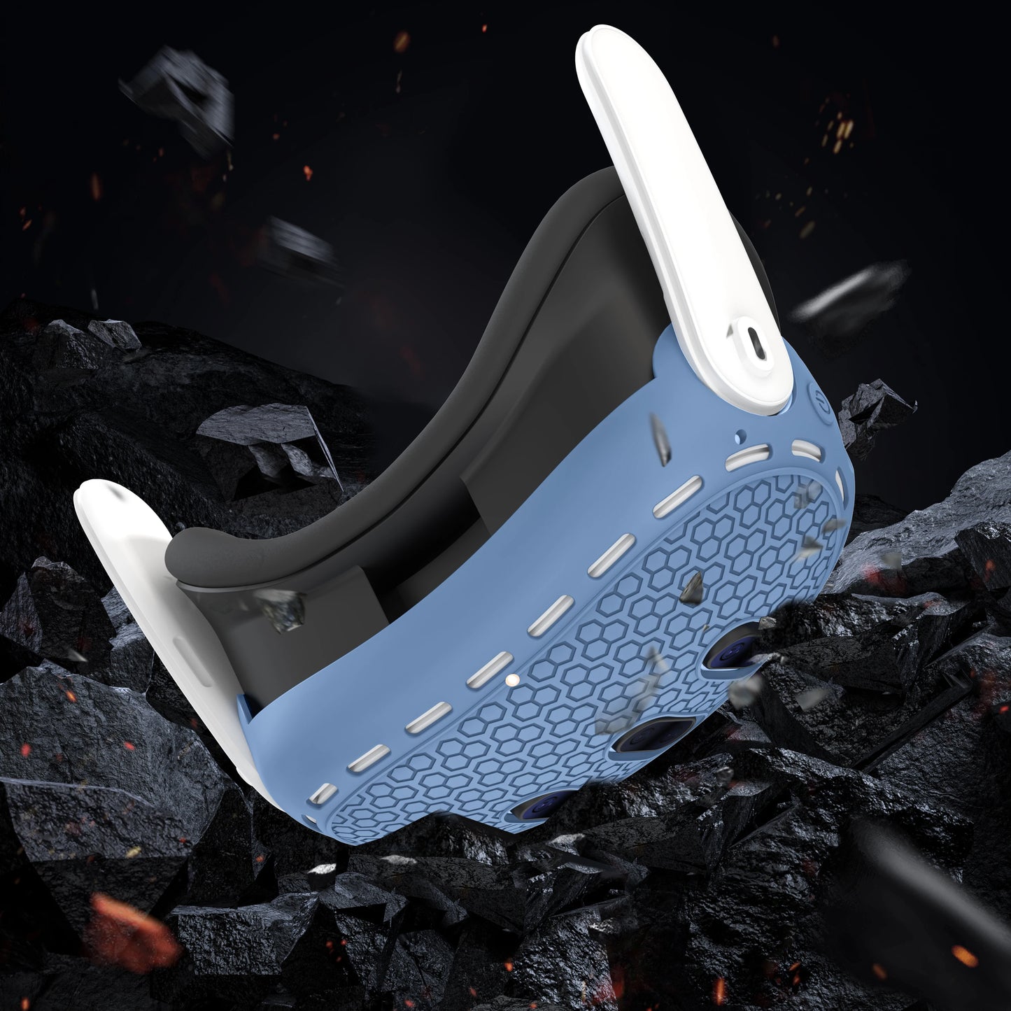 Silicone Protective VR Shell Cover for Meta Quest 3 – Full Protection VR Accessories