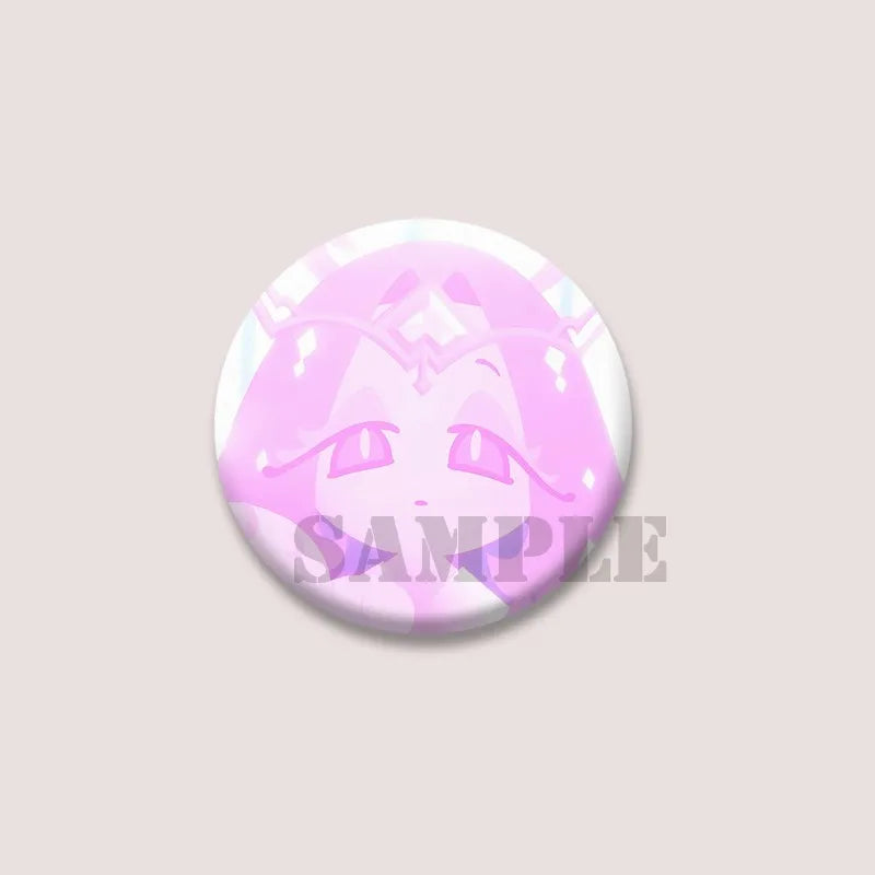 Cute Cartoon Game CRK Eternal Sugar Cookie Coin Brooch – Button Pins for Backpack, Hat, Clothes & Gifts