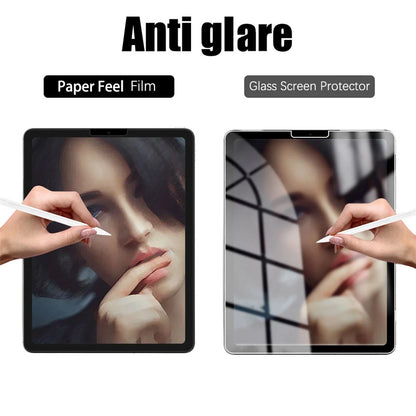 3Pcs Paper-Like Screen Protector for iPad Air & Pro – Compatible with 6th to 10th Gen (11", 12.9", 10.5")