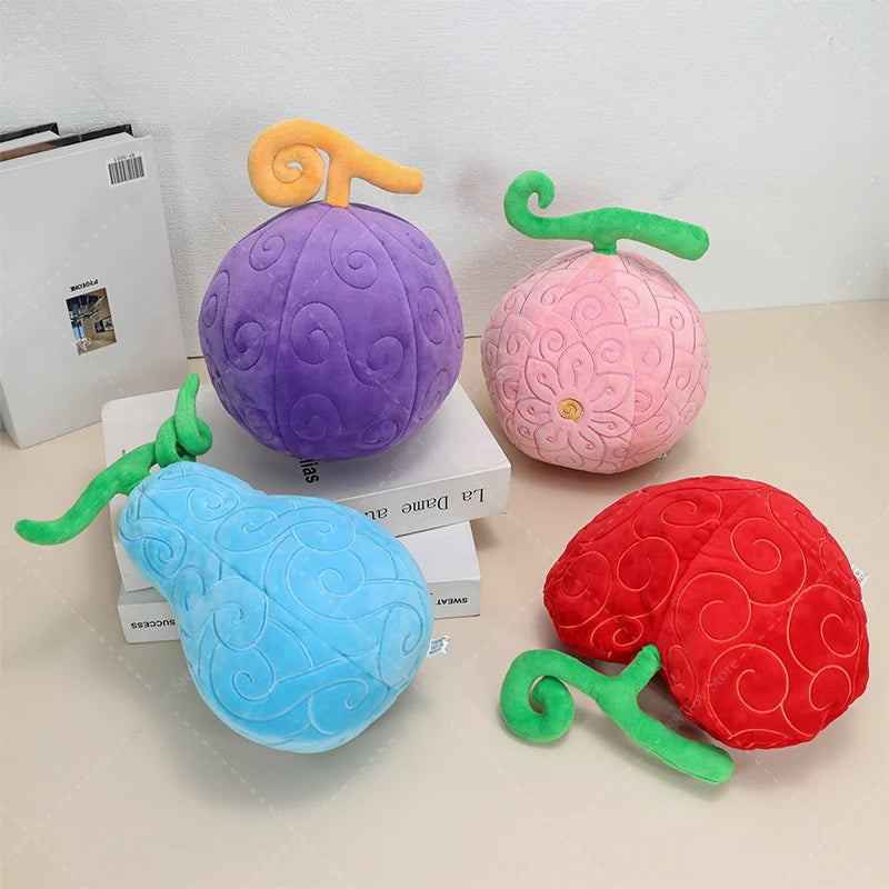 One Piece Devil Fruit Plush Toy – Anime Robin, Luffy, Chopper, Edward Teach & Tremor-Tremor Stuffed Peluche Collectibles