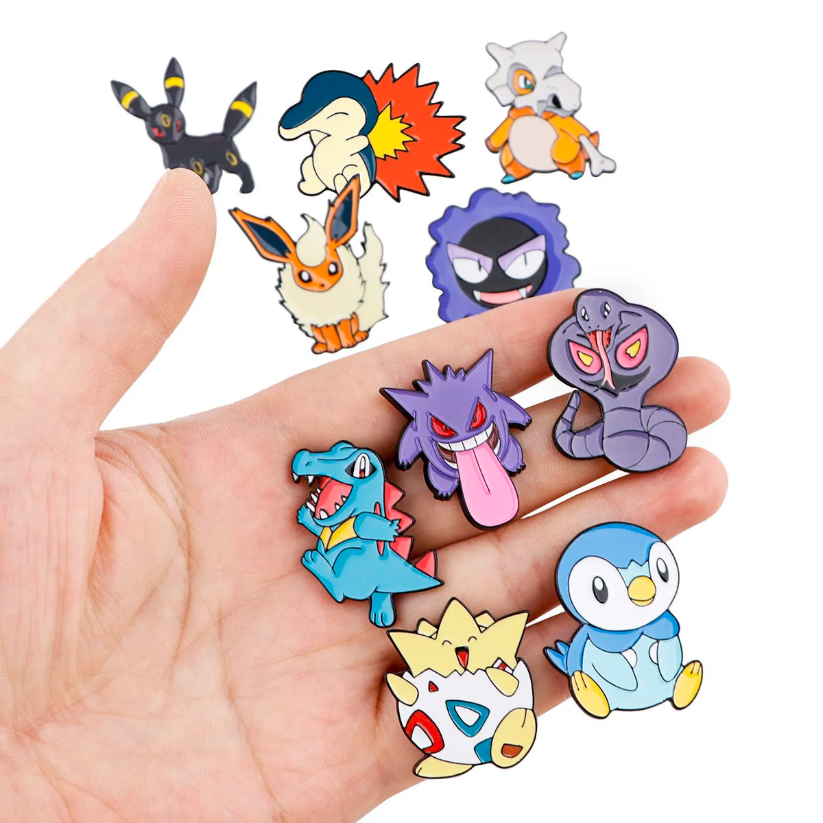 Cartoon Gengar Enamel Pins – Cute Lapel Brooches for Women, Men & Kids, Backpack & Shirt Accessories Gift