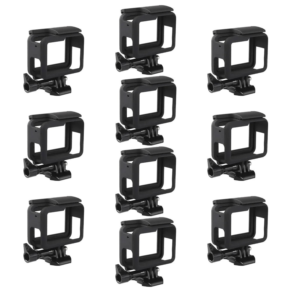 Protective Frame Shell Case — Portable Plastic Housing for GoPro Hero 5, 6, 7 Action Camera Accessories
