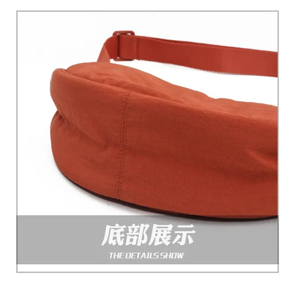 Casual Nylon Hobo Crossbody Bag for Women – Shoulder, Half Moon, Tote Travel Shopper & Purses