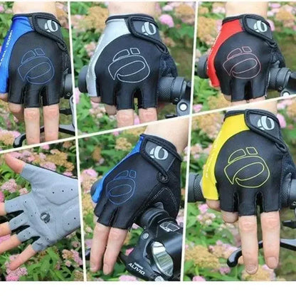 Half Finger Gel Cycling Gloves – Anti-Slip, Anti-Sweat Road Bike Gloves for Men, MTB Cycling Equipment