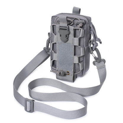 Molle EDC Pouch – Water Bottle & Canteen Carrier, Outdoor Sports Phone Holder, Camping & Hiking Waist Bag